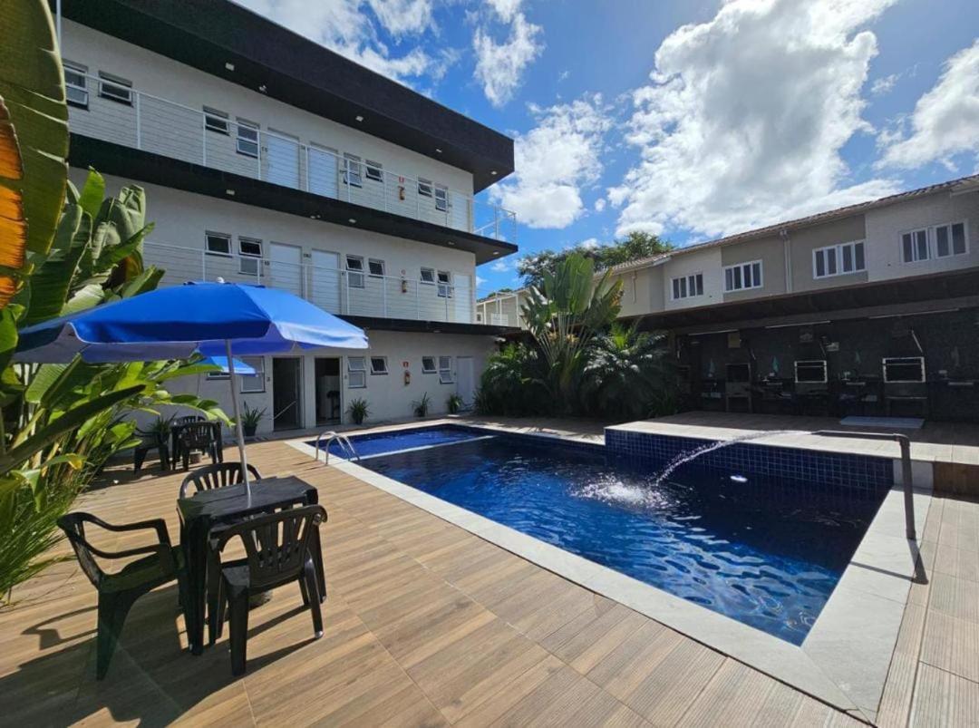 Chale 19 Com Piscina Ubatuba Maranduba Proximo A Praia Luaran gambar